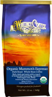 Organic Mammoth Espresso - 12oz Bag